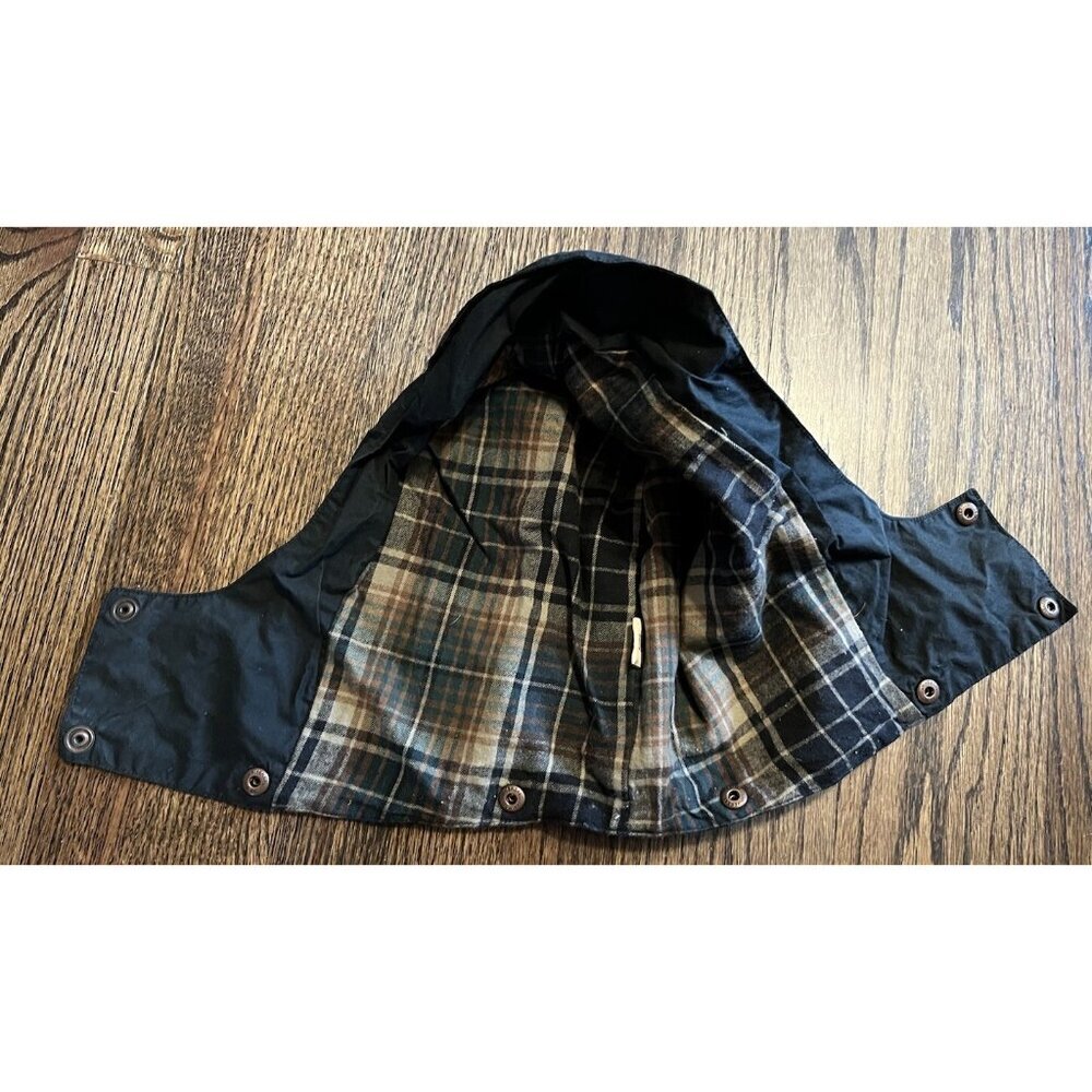 The Australian Outback Collection Green Chore Jacket Oil Skin Ranch Wear Size S - Picture 11 of 13